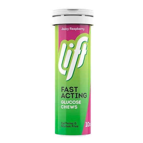 Lift Fast Acting Raspberry Glucose Chews 10