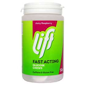 Lift Fast Acting Glucose Chews Raspberry 50