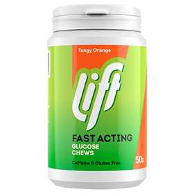 Lift Fast Acting Glucose Chews Orange 50