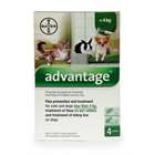 Advantage Flea Prevention and Treatment Solution Cats less than 4kg