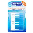 Wisdom Interdental Brushes Fine Blue 20's