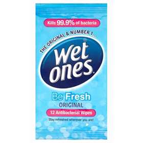 Wet Ones Be Fresh Wipes 12