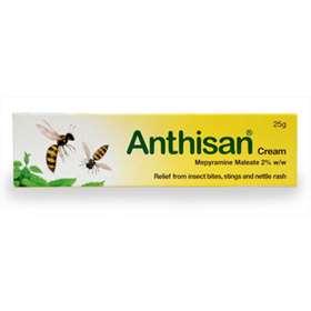 Anthisan Cream Mepyramine Maleate 2 per cent w~w 25g