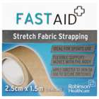 FastAid Stretch Fabric Strapping 2.5cm x 1.5m