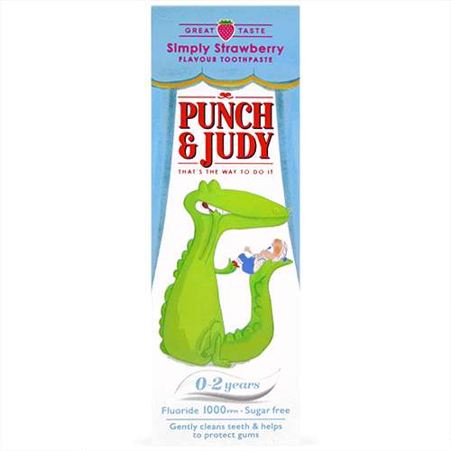 Punch and Judy Children's Toothpaste Strawberry 0-2 Years 50ml