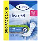 Tena Discreet Extra Pads Duo Pack 2x10