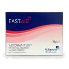 FastAid Absorbent Lint Wound Dressing 25g