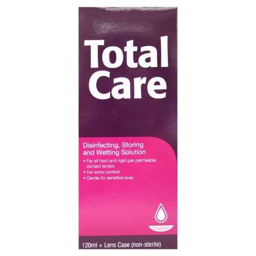 Blink Total Care Disinfecting Storing and Wetting Solution 120ml