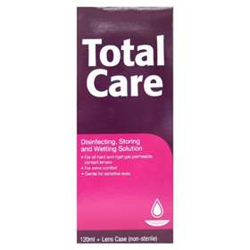 Total Care Disinfecting, Storing and Wetting Solution 120ml