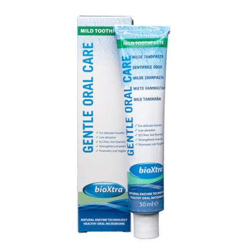 Click to view product details and reviews for Bioxtra Gentle Oral Care Toothpaste 50ml. Click to view product details and reviews for Bioxtra Gentle Oral Care Toothpaste 50ml.