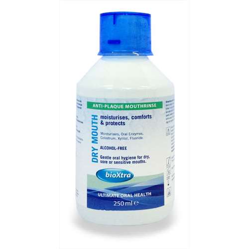 BioXtra Dry Mouth Anti-Plaque Mouthrinse 250ml