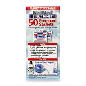 Neilmed Sinus rinse premixed sachets 50