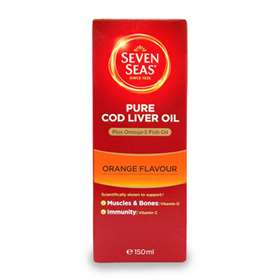 Seven Seas Pure Cod Liver Oil Orange Syrup 150 ml