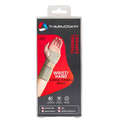 Thermoskin Thermal Wrist/Hand Brace Left Extra Small 82242