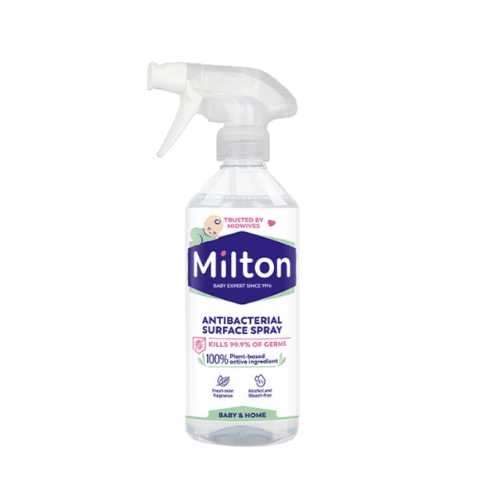 Click to view product details and reviews for Milton Maximum Protection Antibacterial Surface Spray 500ml.