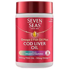 Seven Seas Cod Liver Oil Plus Multivitamins 30 Capsules