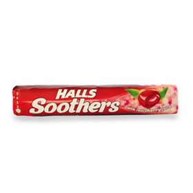 Halls Soothers Cherry Juice Sweets 45g