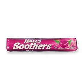 Halls Soothers Blackcurrant Juice Sweets 45g