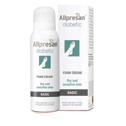 Allpresan Diabetic Foam Cream Basic 125ml