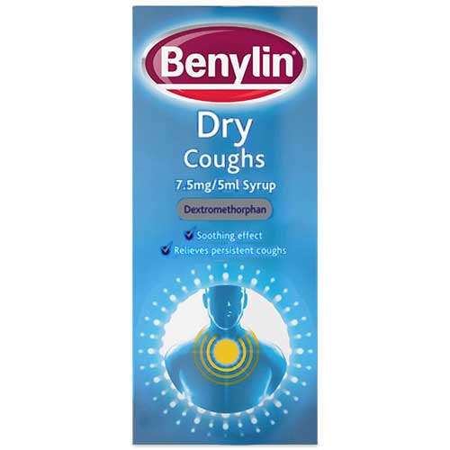 Click to view product details and reviews for Benylin Dry Coughs Syrup 150ml.