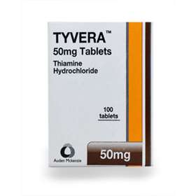 Tyvera Thiamine Hydrochloride 50mg Tablets 100