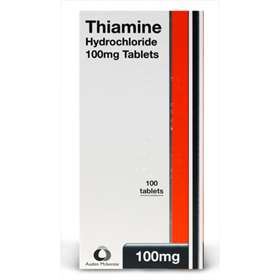 Thiamine Hydrochloride 100mg Tablets 100