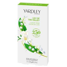 Yardley Lily of the Valley Luxury Soap 3 x 100g