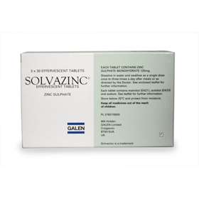 Solvazinc Effervescent Tablets 3X30