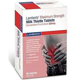 Lamberts Milk Thistle Maximum Strength Tablets 300mg