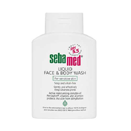 Sebamed Liquid Face and Body Wash 1000ml