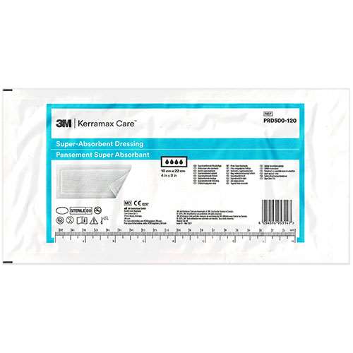 Kerramax Care Single Absorbent Dressing 10x22cm PRD500-120