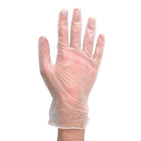 Safe and Sound Vinyl Gloves 10