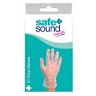 Safe and Sound Vinyl Gloves 10 SA8922