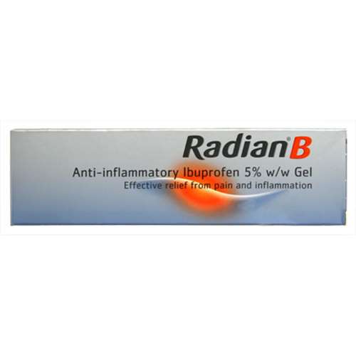 Radian B Ibuprofen Gel 5% W/W 30g