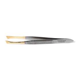 Manicare 24k Gold Plated Slant Tweezers