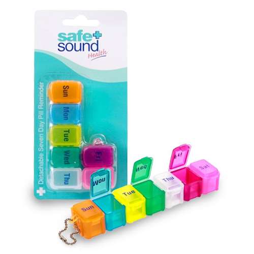 Safe and sound Detachable Seven Day Pill Reminder