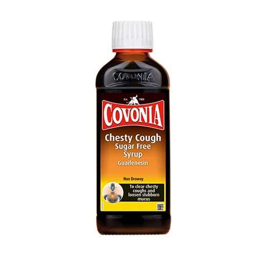 Covonia Chesty Cough Sugar Free Syrup Non Drowsy 150ml