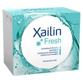 Xailin Fresh Eye Drops 0.4mlx30 Single Dose Units