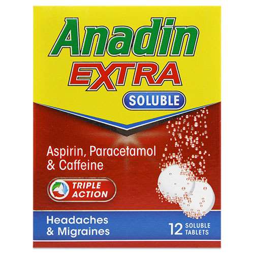 Anadin Extra Soluble Tablets 12