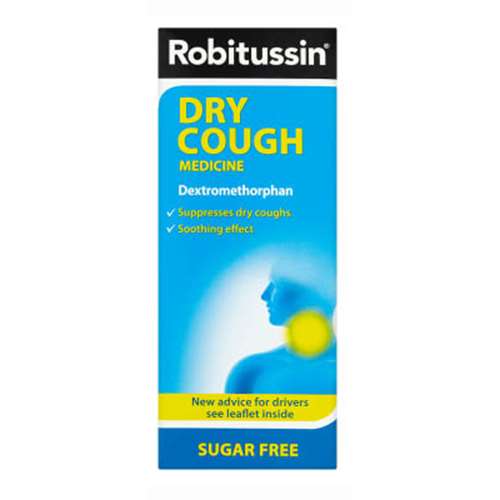 Robitussin Sugar Free Dry Cough 250ml