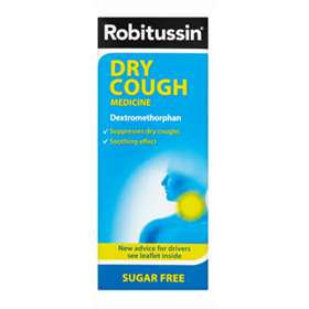 Robitussin Sugar Free Dry Cough 250ml