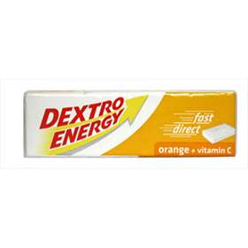 Dextro Energy Orange Plus Vitamin C 14 Dextrose Tablets 47g