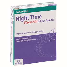 Numark Night-Time Sleep Aid 25mg Tablets 20