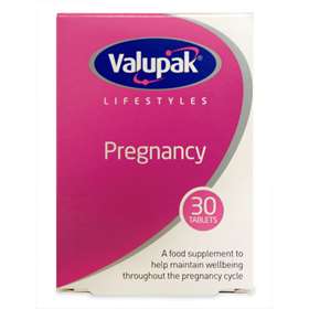 Valupak Lifestyles Supplements Pregnancy 30 Tablets