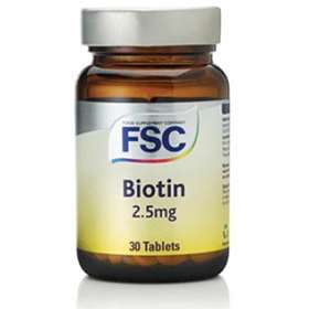 FSC Biotin 2.5mg 30 Tablets