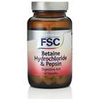 FSC Betaine Hydrochloride & Pepsin Digestive Aid 60 Capsules