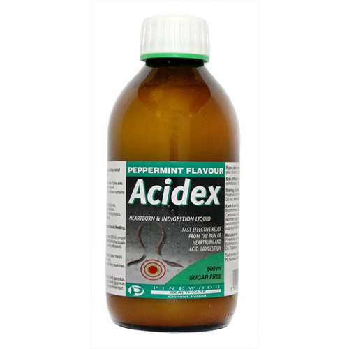 Acidex Peppermint Sugar Free 500ml