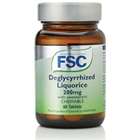 FSC Deglycyrrhized Liquorice 200mg Chewable  With Sweeteners 60 Tablets