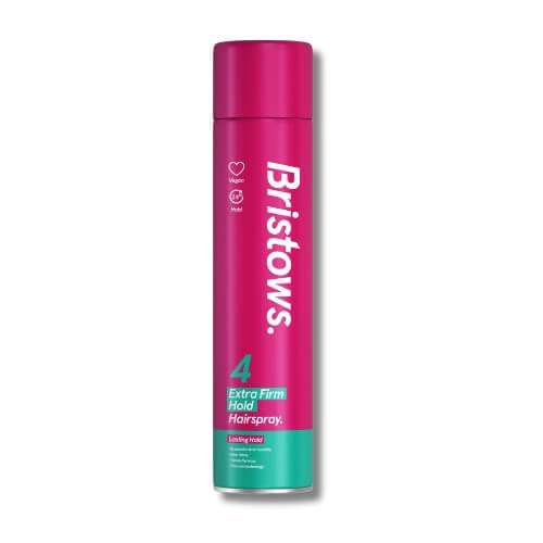 Click to view product details and reviews for Bristows Extra Firm Hold Hairspray 400ml.