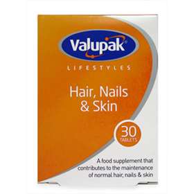 Valupak Lifestyles Hair, Nails & Skin 30 Tablets